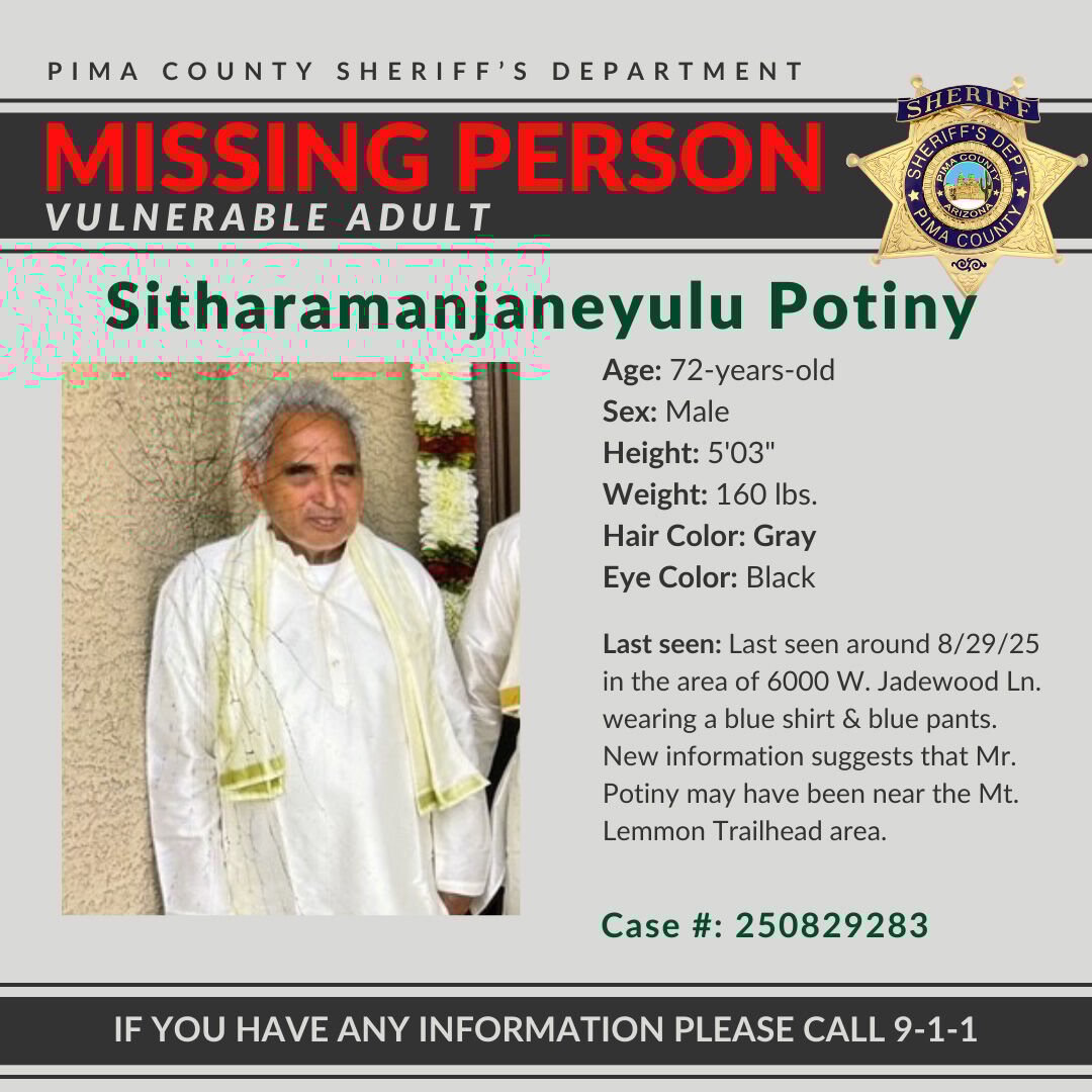 Adult son of Tucson man reported missing arrested